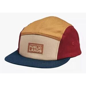 Public Lands Woven Patch 5-Pannel Trucker Hat NWT + FAST SHIPPING